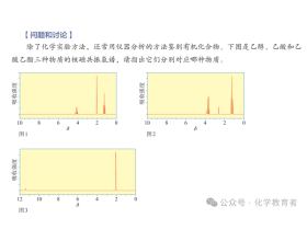 核磁共振氢谱中化学位移说明什么？