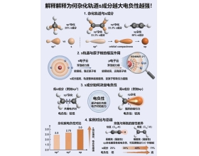 为啥杂化轨道s成分越大，电负性越强？
