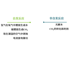 自发反应和非自发反应
